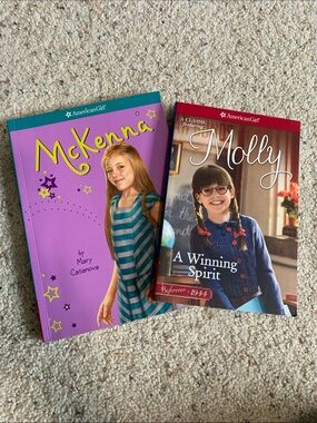 American Girl set of 2 Books - (McKenna & Molly)